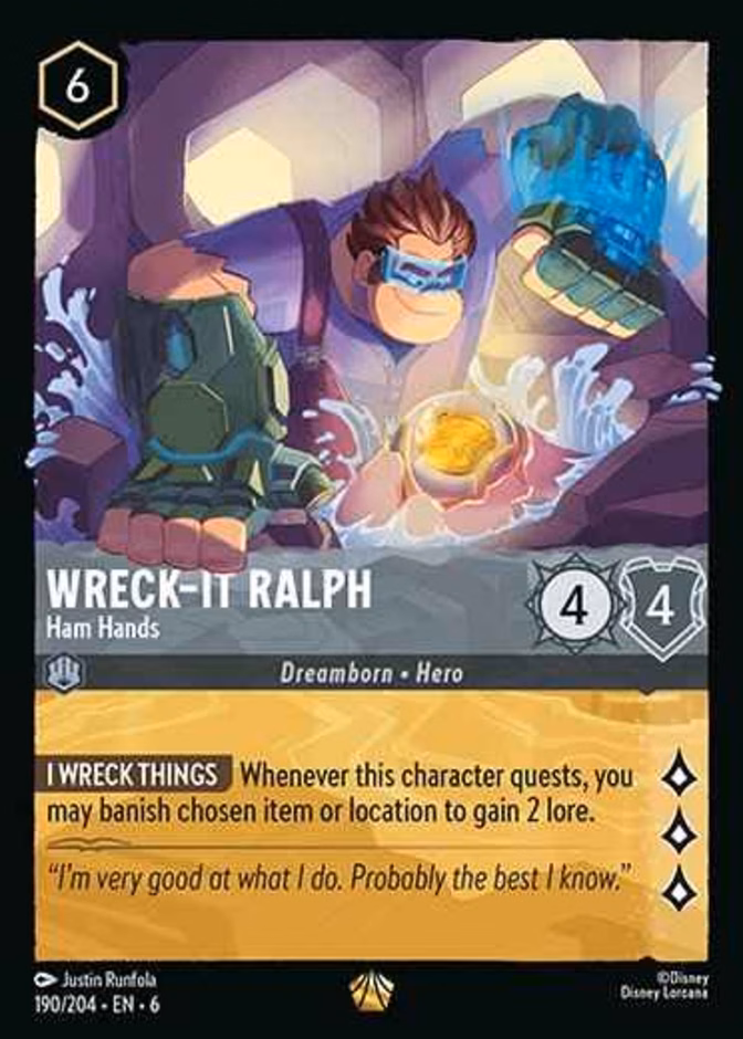 Wreck-It Ralph — Ham Hands 190