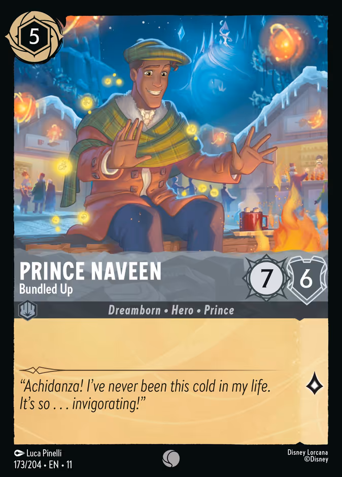 Prince Naveen — Bundled Up 173