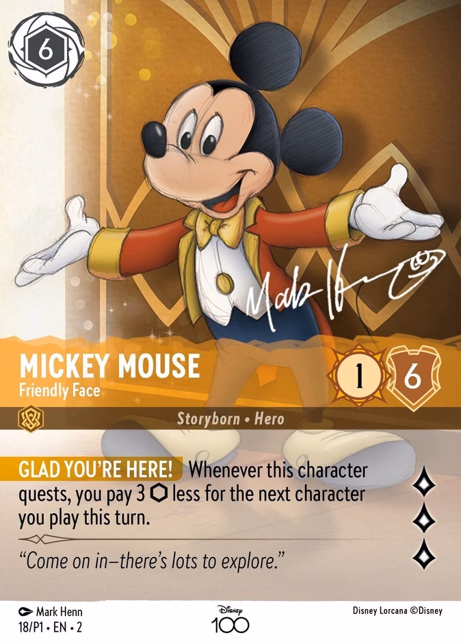 Mickey Mouse — Friendly Face 18