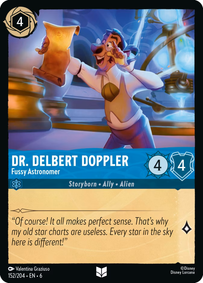 Dr. Delbert Doppler — Fussy Astronomer 152