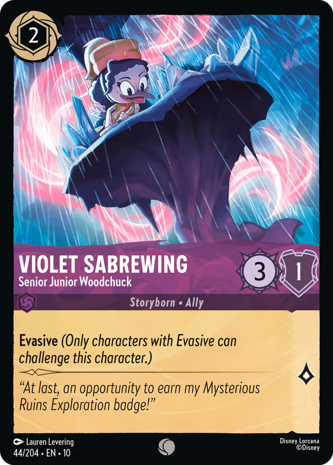 Violet Sabrewing — Senior Junior Woodchuck 44