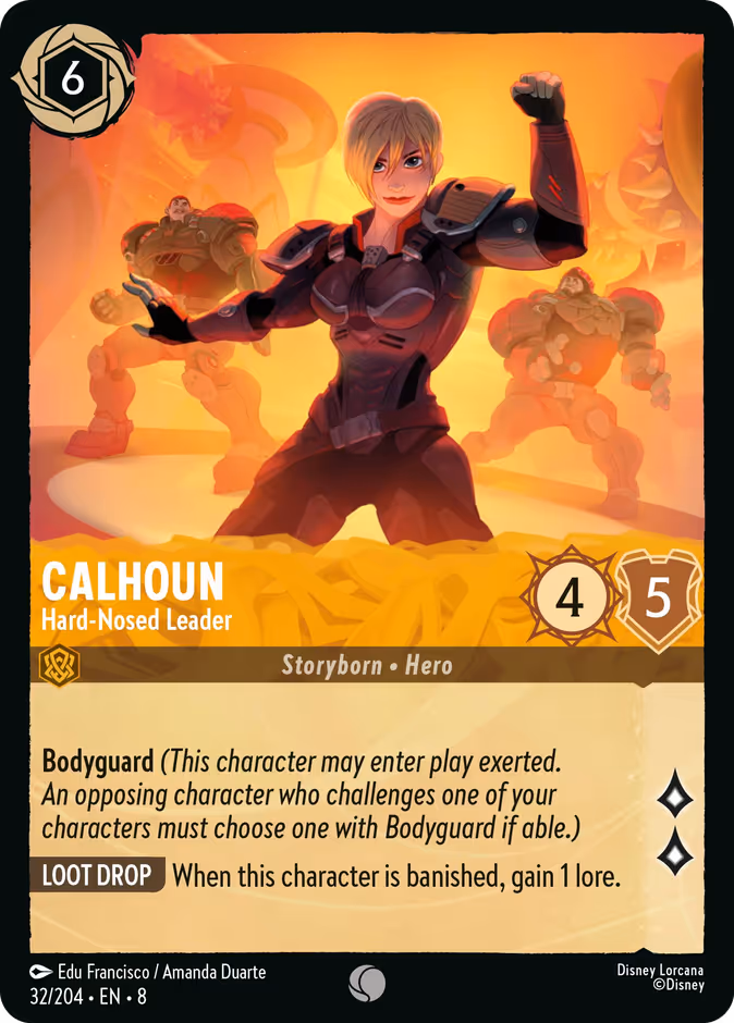 Calhoun — Hard-Nosed Leader 32
