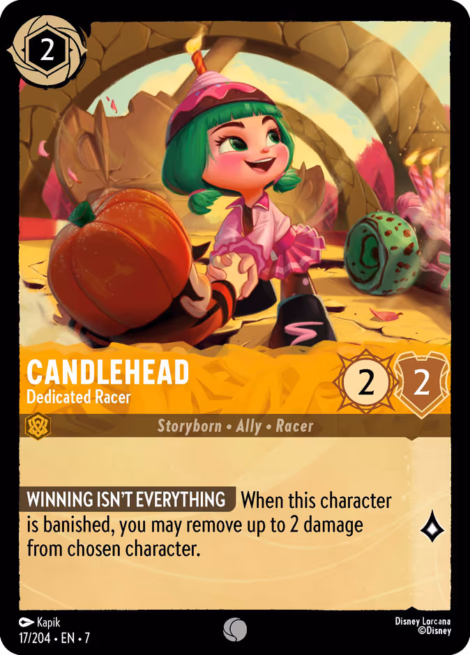 Candlehead — Dedicated Racer 17