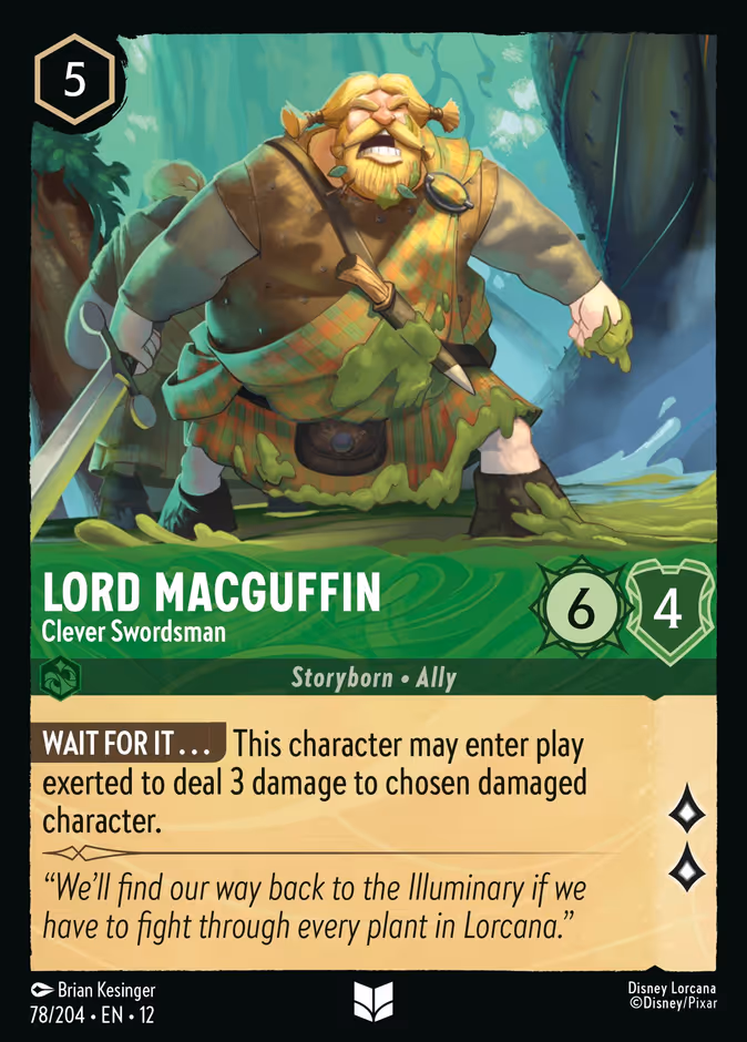 Lord MacGuffin — Clever Swordsman 78