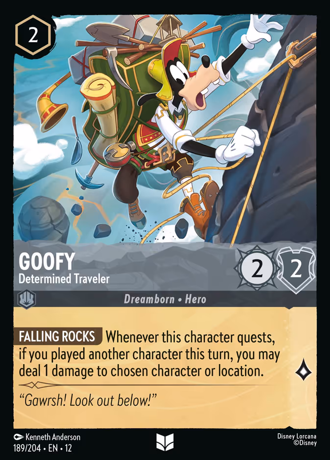 Goofy — Determined Traveler 189
