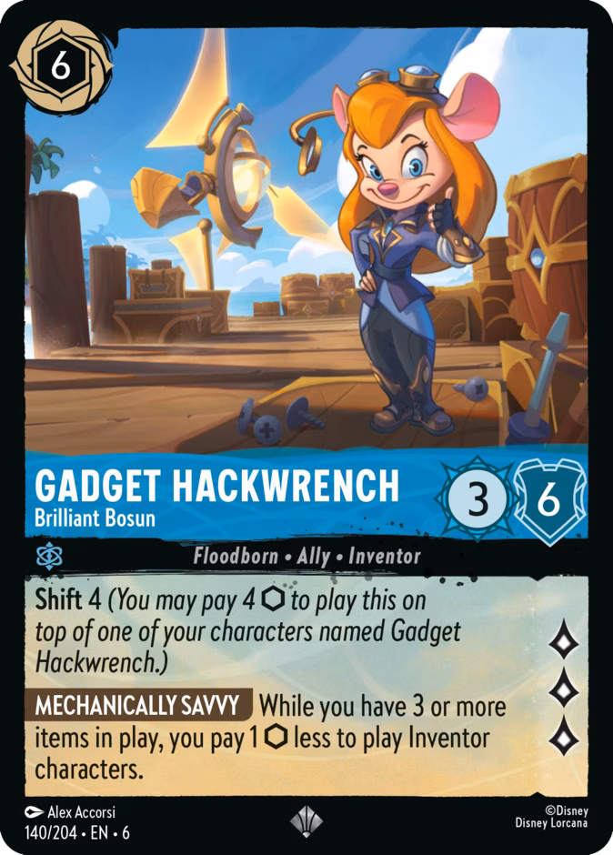 Gadget Hackwrench — Brilliant Bosun 140