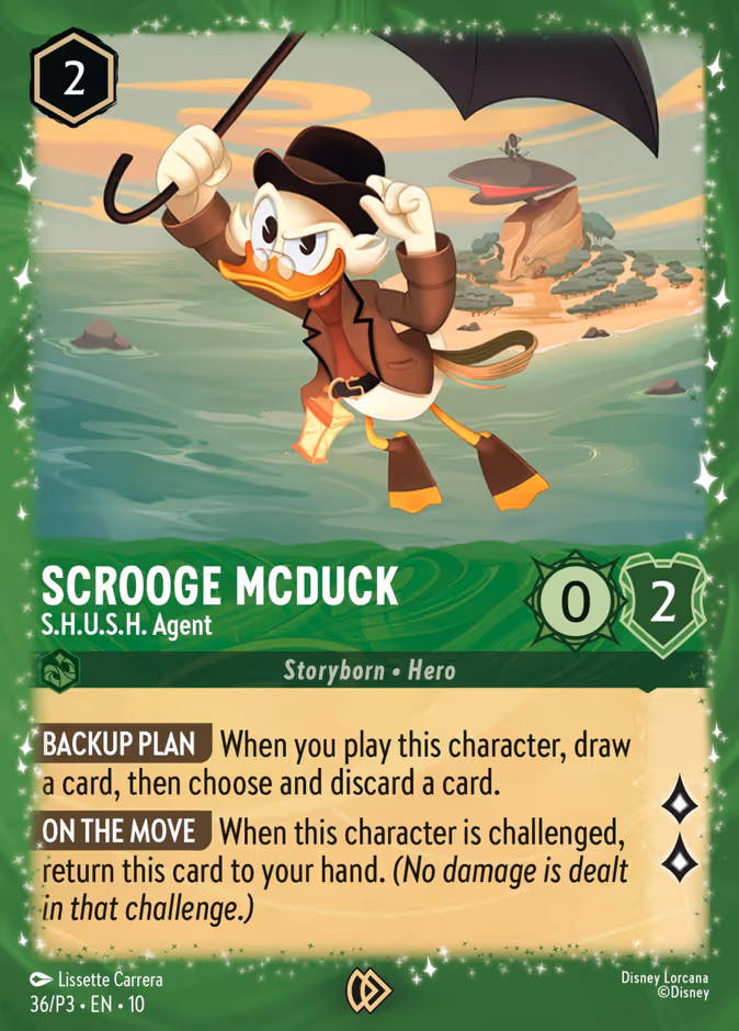 Scrooge McDuck — S.H.U.S.H. Agent 36