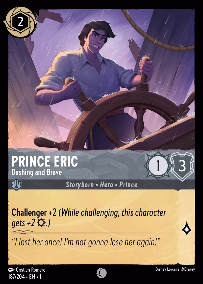 Prince Eric — Dashing and Brave 187