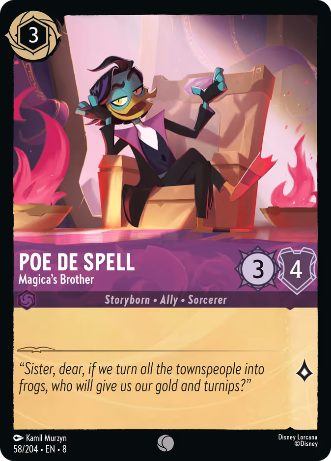 Poe De Spell — Magica's Brother 58