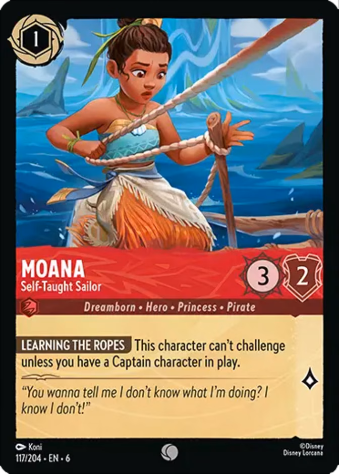 Moana — Self-Taught Sailor 117