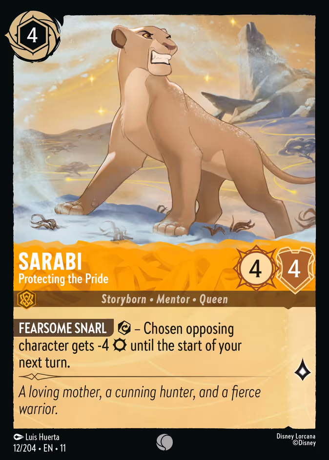 Sarabi — Protecting the Pride 12
