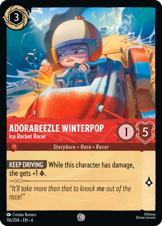 Adorabeezle Winterpop — Ice Rocket Racer 116