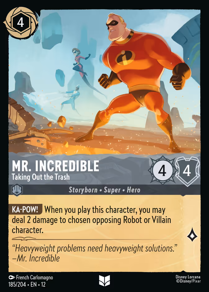 Mr. Incredible — Taking Out the Trash 185