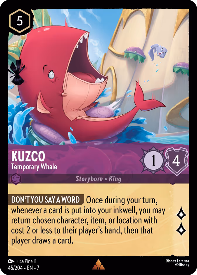 Kuzco — Temporary Whale 45