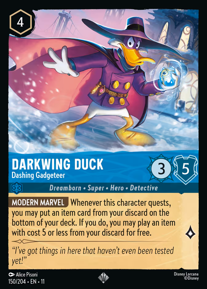 Darkwing Duck — Dashing Gadgeteer 150