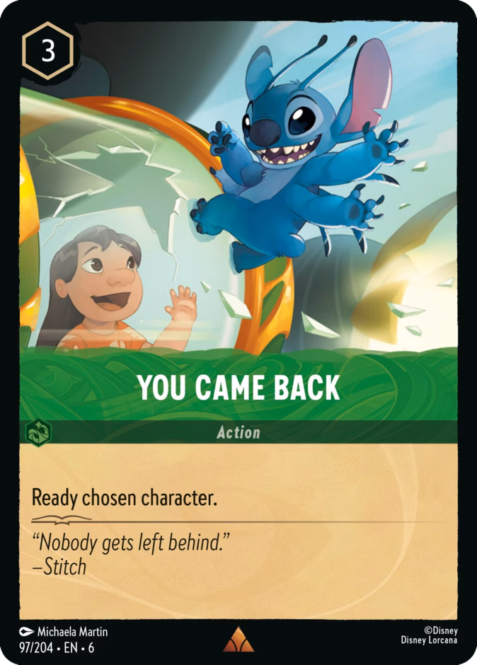 You Came Back 97