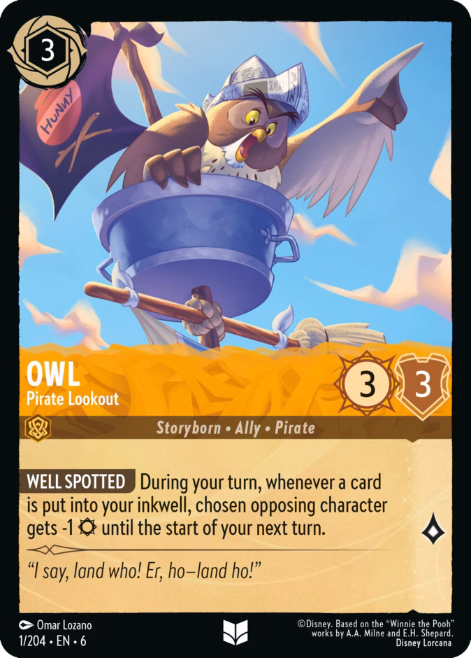 Owl — Pirate Lookout 1
