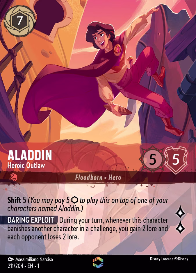 Aladdin — Heroic Outlaw 211