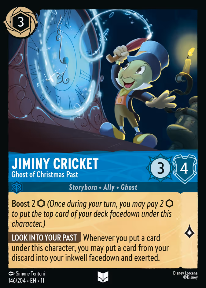 Jiminy Cricket — Ghost of Christmas Past 146