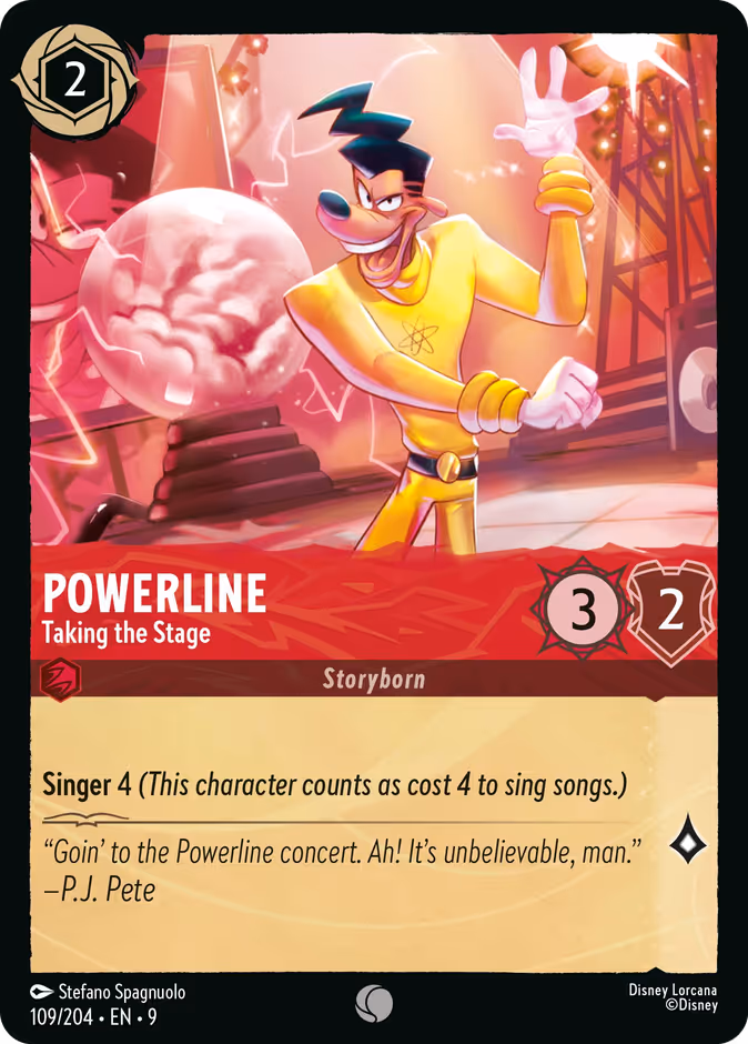 Powerline — Taking the Stage 109