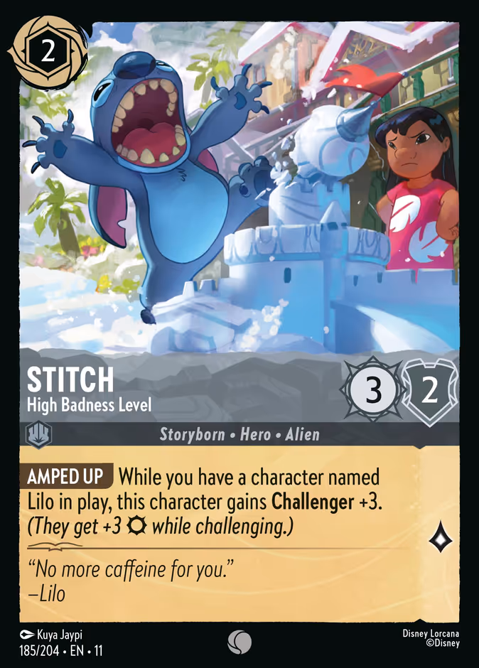 Stitch — High Badness Level 185