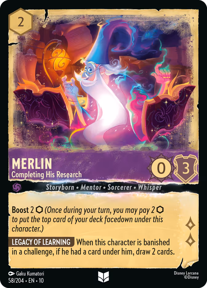 Merlin — Completing His Research 58