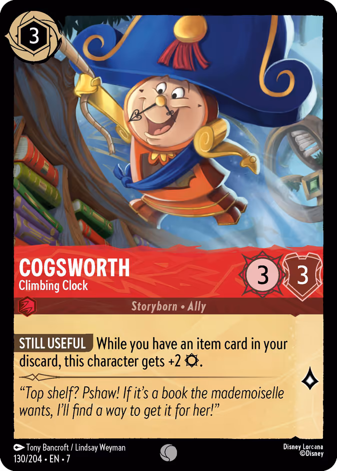Cogsworth — Climbing Clock 130