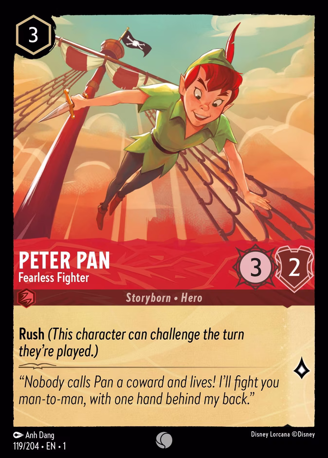 Peter Pan — Fearless Fighter 119