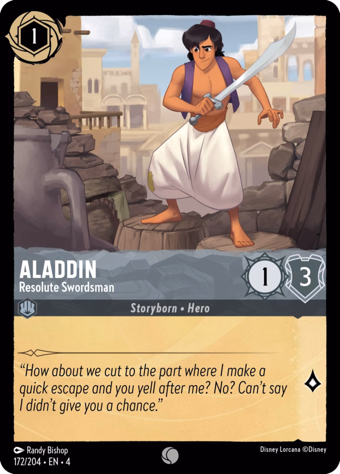 Aladdin — Resolute Swordsman 172