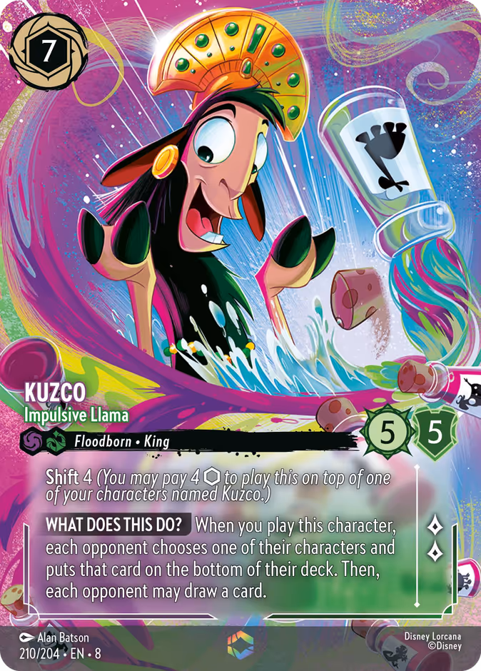 Kuzco — Impulsive Llama 210
