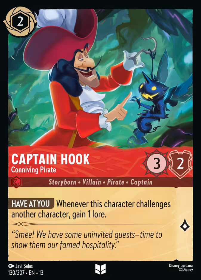 Captain Hook — Conniving Pirate 130
