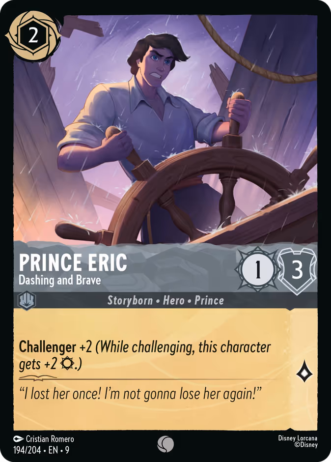 Prince Eric — Dashing and Brave 194