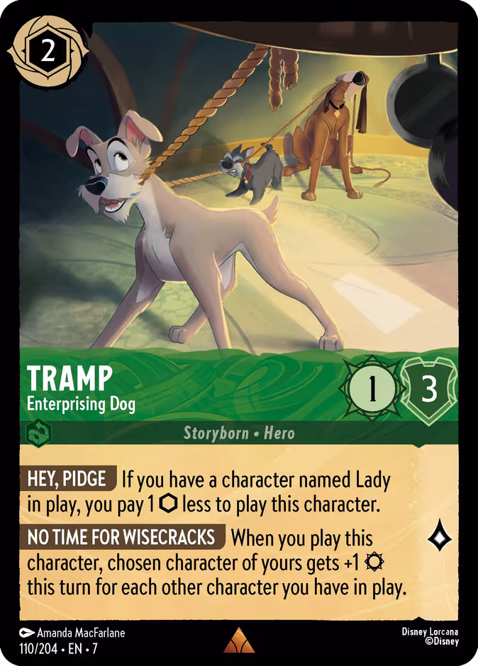 Tramp — Enterprising Dog 110