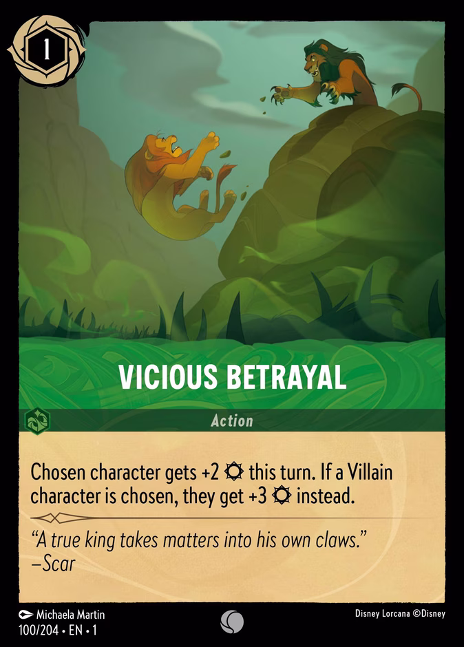 Vicious Betrayal 100
