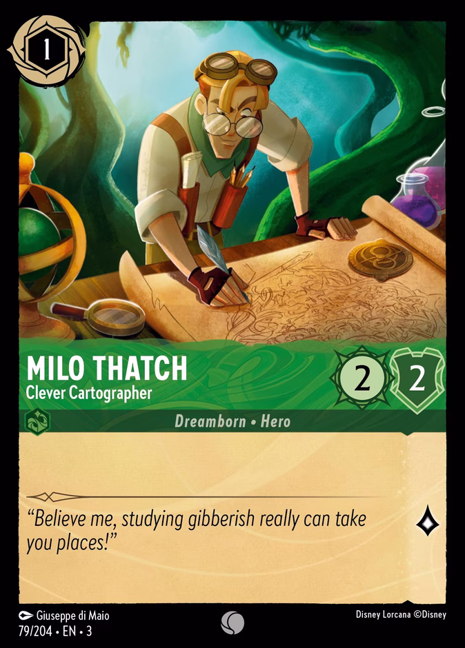 Milo Thatch — Clever Cartographer 79