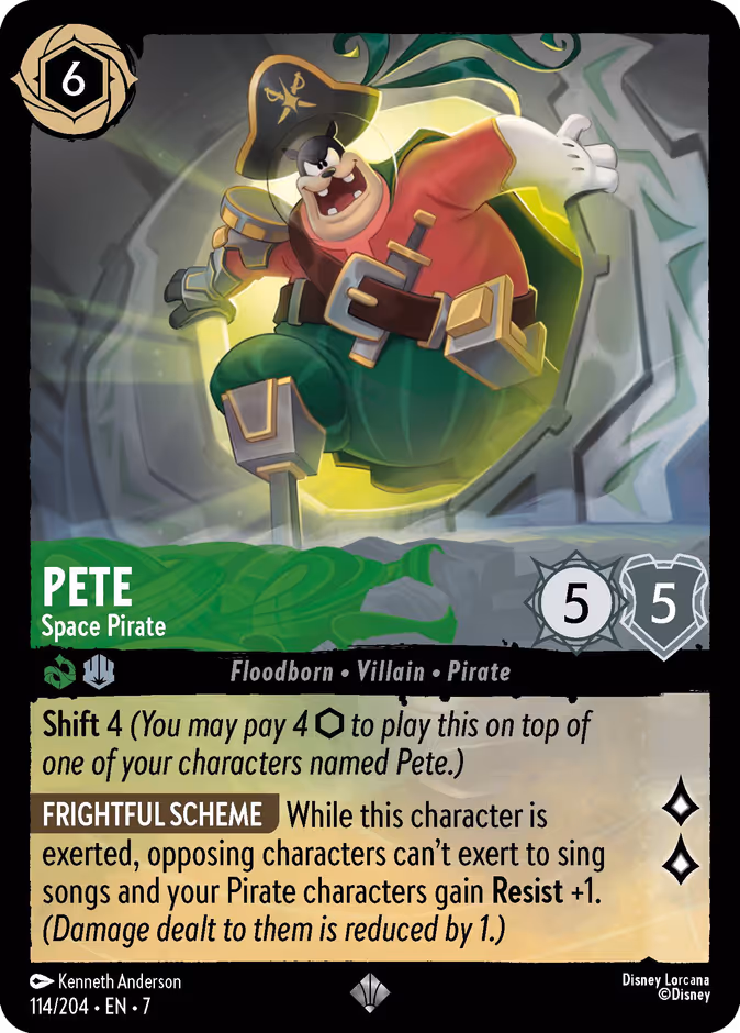 Pete — Space Pirate 114