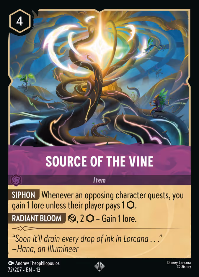 Source of the Vine 72