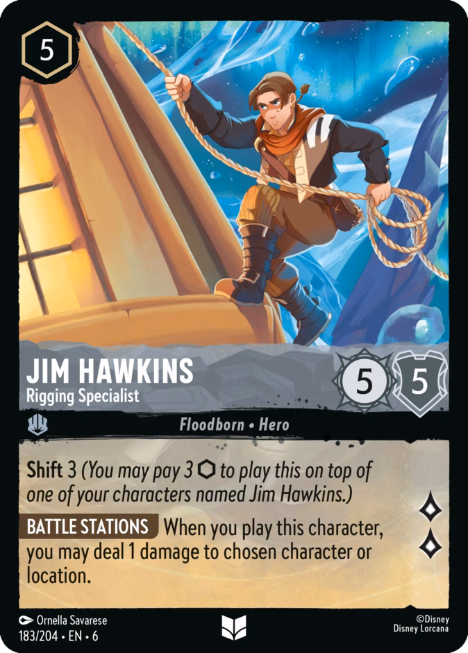 Jim Hawkins — Rigging Specialist 183