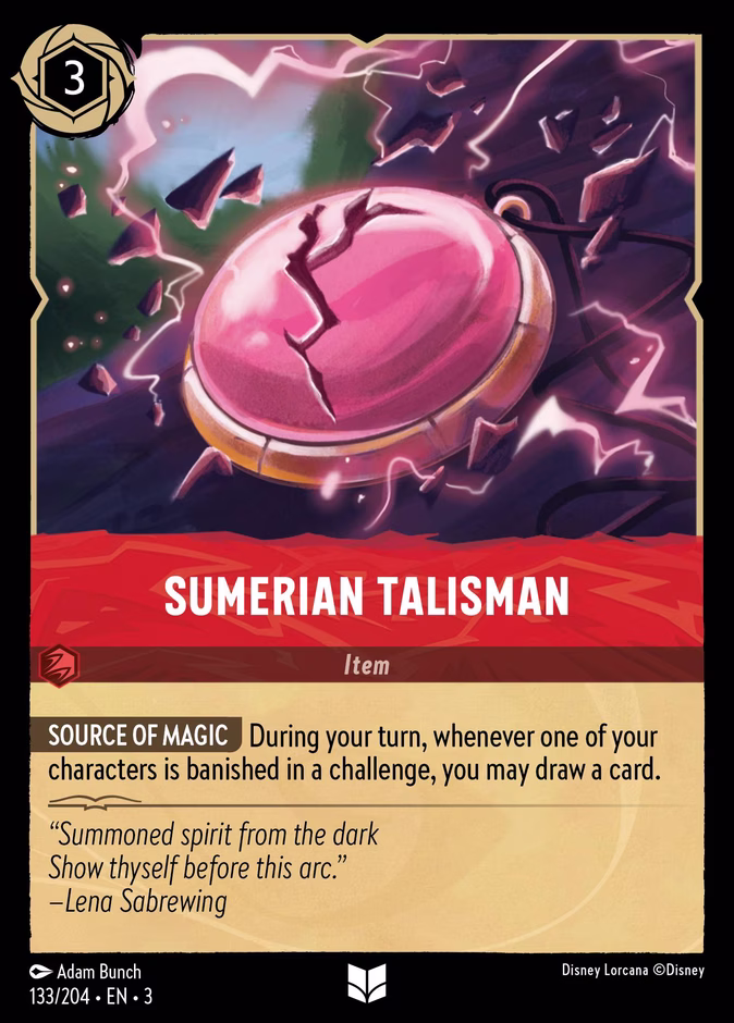 Sumerian Talisman 133