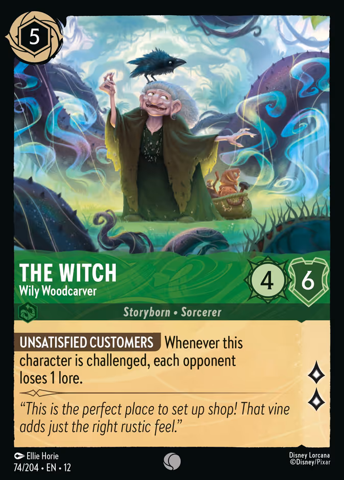 The Witch — Wily Woodcarver 74
