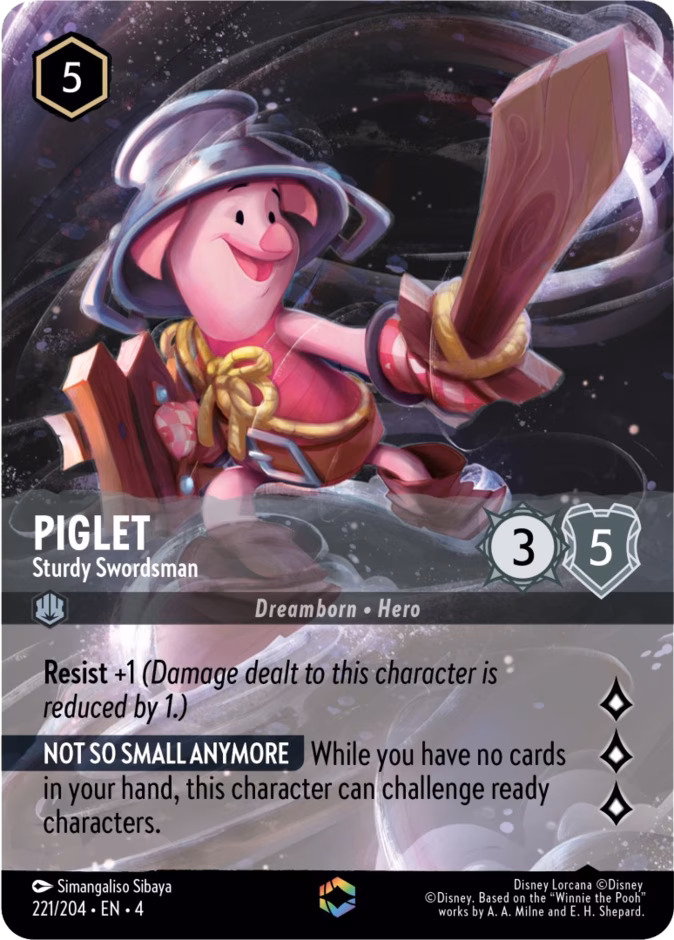 Piglet — Sturdy Swordsman 221
