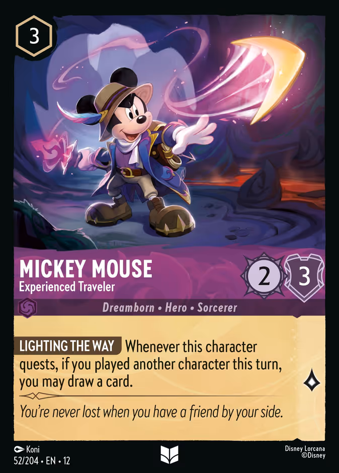 Mickey Mouse — Experienced Traveler 52