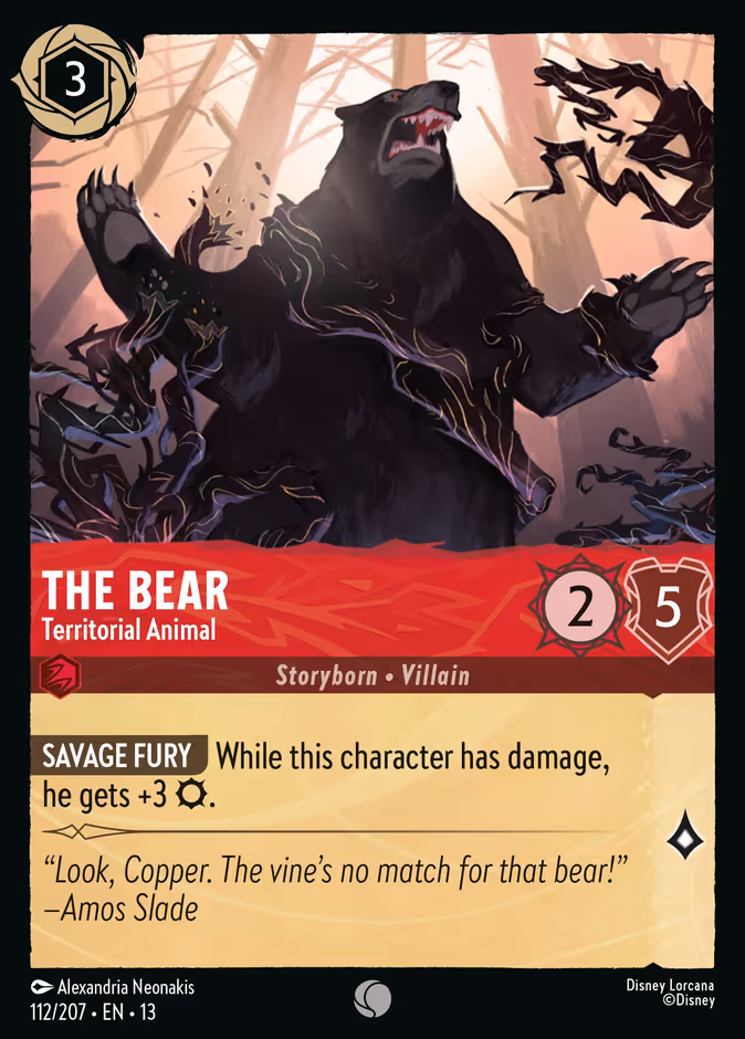 The Bear — Territorial Animal 112