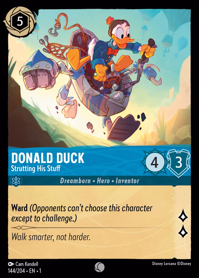 Donald Duck — Strutting His Stuff 144