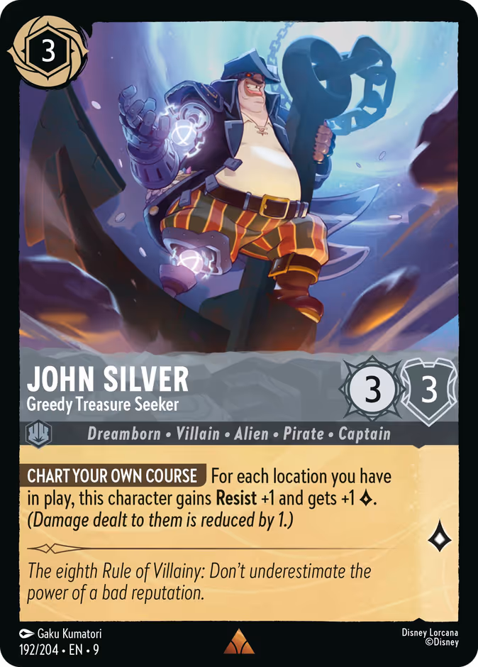 John Silver — Greedy Treasure Seeker 192