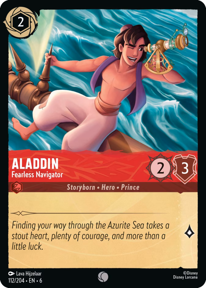 Aladdin — Fearless Navigator 112