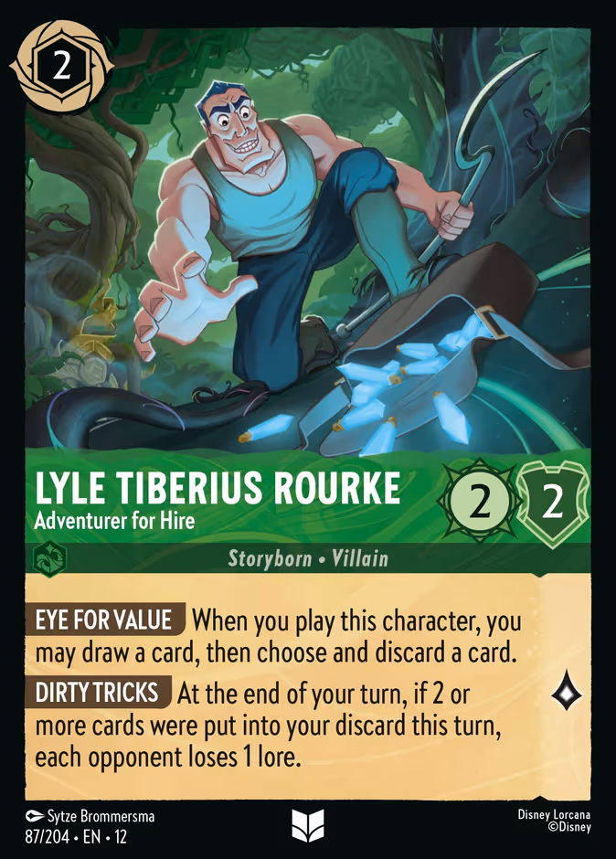 Lyle Tiberius Rourke — Adventurer for Hire 87