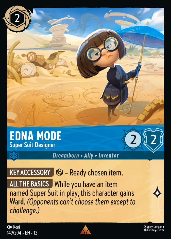 Edna Mode — Super Suit Designer 149