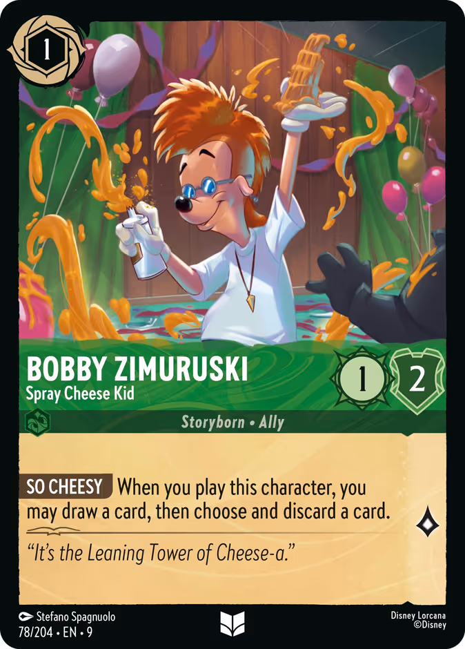 Bobby Zimuruski — Spray Cheese Kid 78