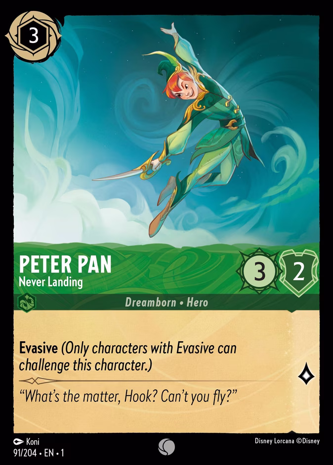 Peter Pan — Never Landing 91